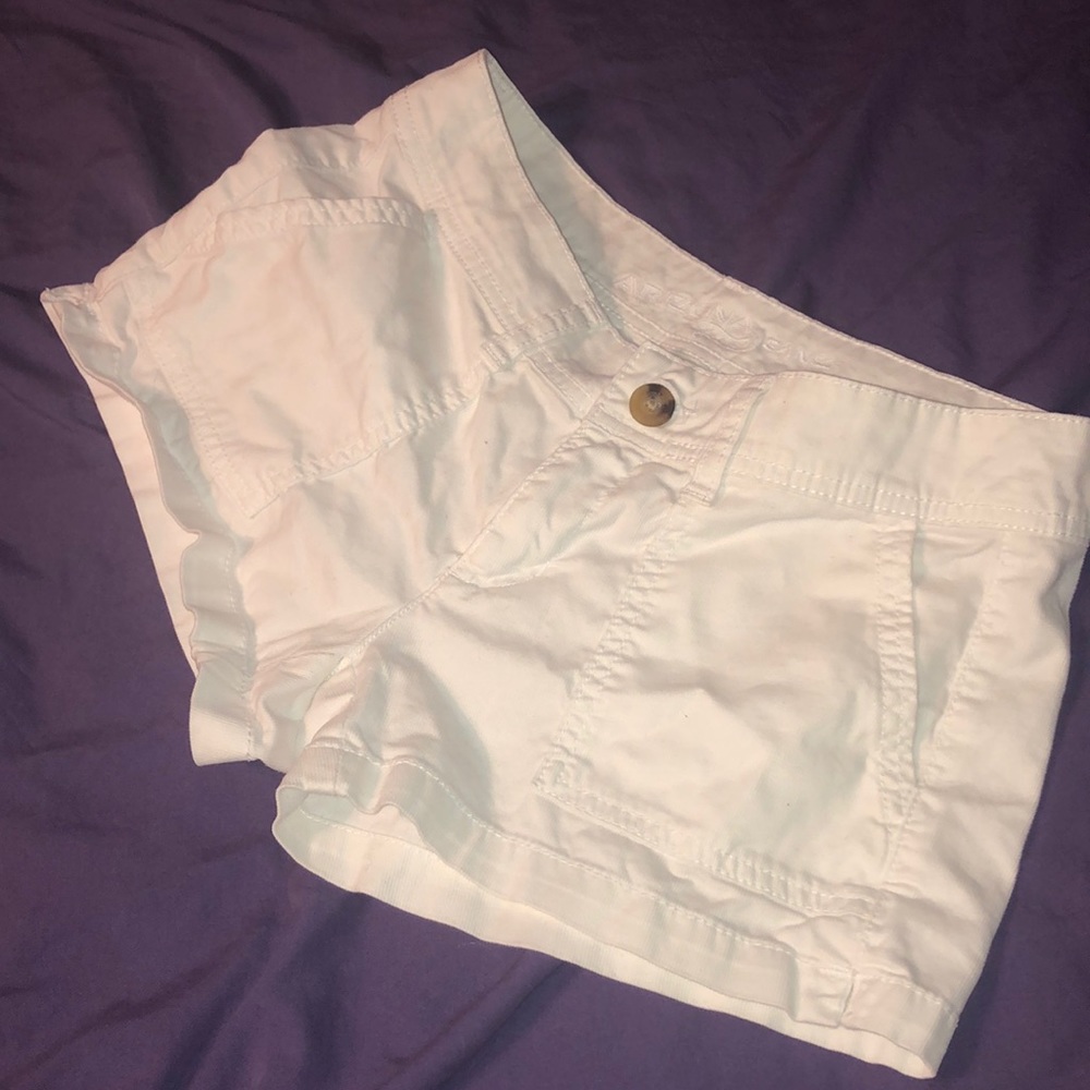 White Arizona Jean Shorts